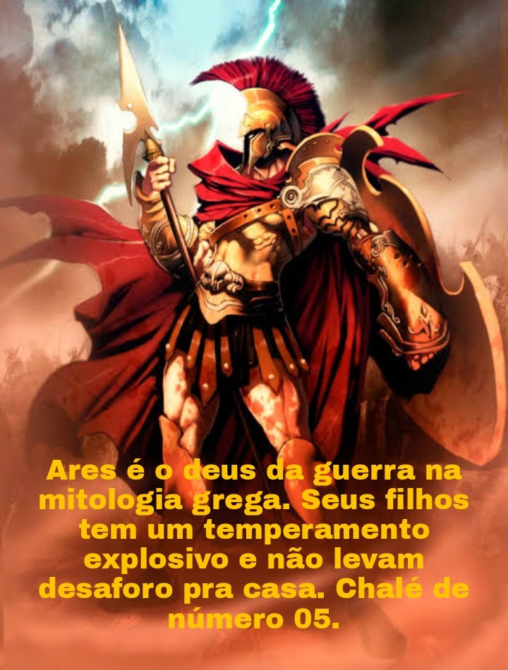 stollsbrothers's tweet photo. Ares, deus da guerra, chalé 05 https://t.co/DrWkMVRGAj