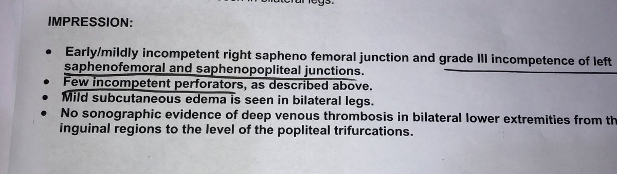 An elderly gentleman presented with swelling of feet since few months. Known hypertensive and Parkinson's disease on treatment. Evaluated. No evidence of cardiac failure. Normal kidney/liver function. Not on Amlodepine.(which can cause edema). Doppler study LL vein done.  #edema