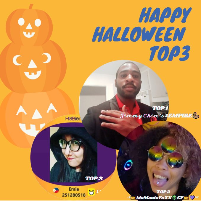 HAGO_app's tweet photo. Big congrats to Jimmy Chim’s (251261069), @msmastafoxx (251270369), and Emie (251280518) for winning the Happy Halloween contest! https://t.co/feDXHmuxZM