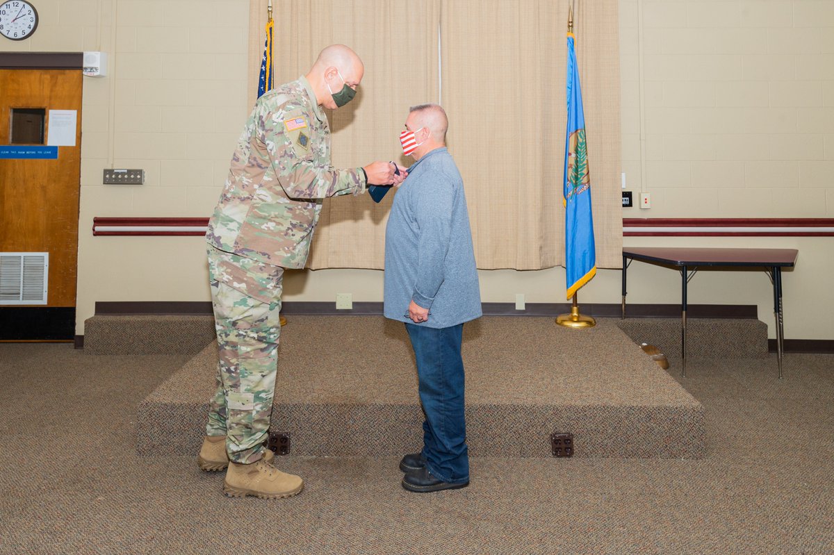 OKGuard's tweet photo. Congratulations to SGM (Ret) Ricky Butler who received the Legion of Merit today for his more than 30 years of military service! https://t.co/n80d7b2W45