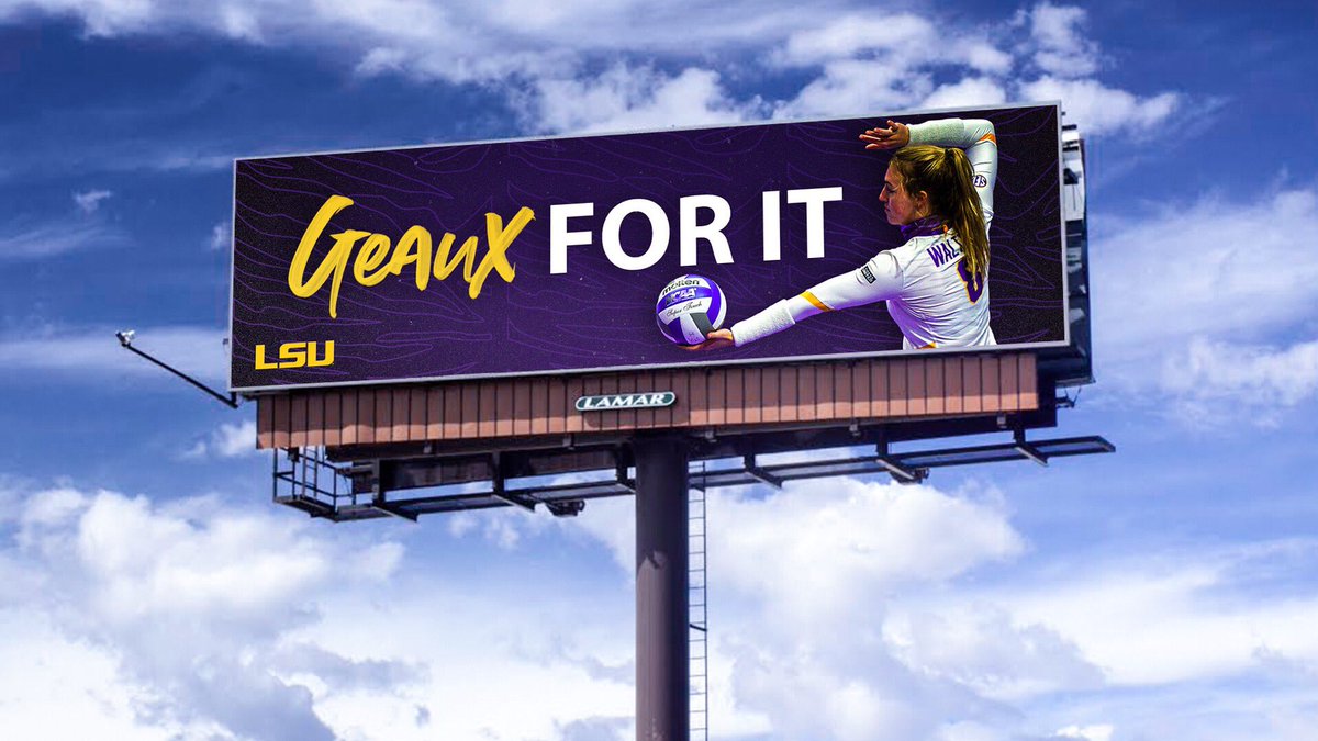 Every Dig. Every Block. Every Set. Every Attack. Geaux For It