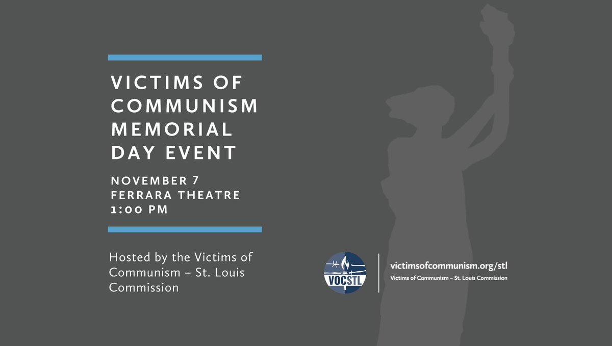 VoCommunism's tweet photo. Are you concerned about the direction our country is heading? Join @VOC_STL this Saturday for a timely event commemorating #VOCDay. You'll speak directly with witnesses of communism and receive training in educating others about the perils of communism. https://t.co/Da481HfEWN https://t.co/5QQ6xSXus8