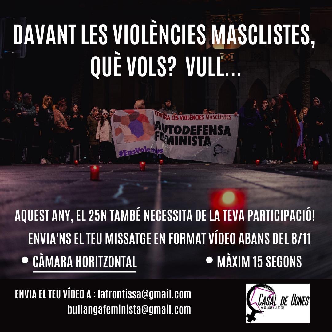 Davant les violències masclistes, què vols?