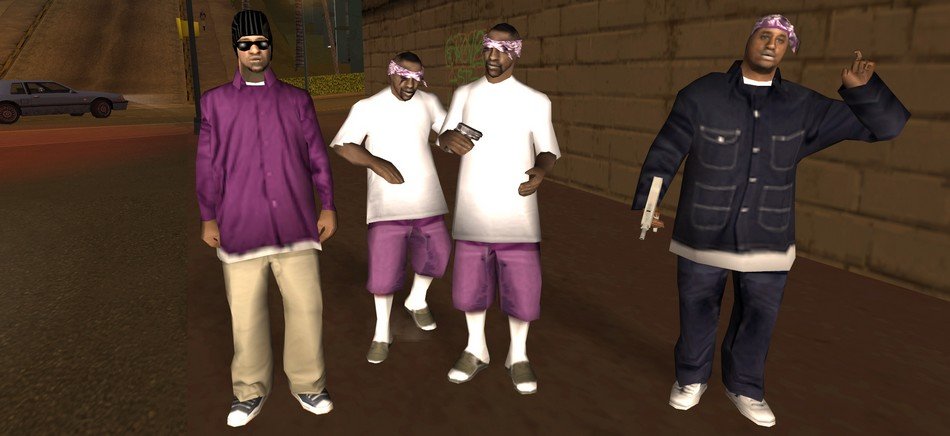 sevnvought's tweet photo. remember when michael scott was member of the ballas community, of gta san andreas? https://t.co/ursXotF5iy