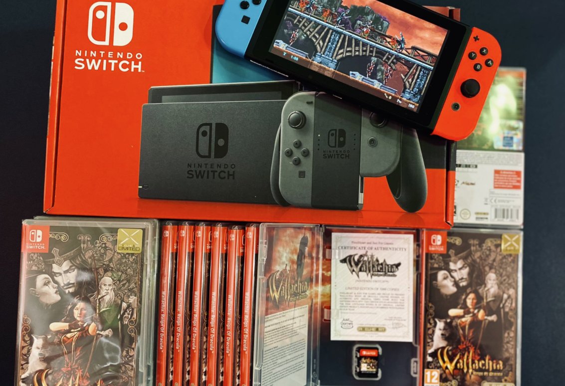 Nintendeal's tweet photo. RT + follow @Nintendeal AND @PixelHeart_eu for your chance to win Wallachia: Reign of Dracula and a Nintendo Switch!

Tag a friend!

1000 RTs = 2 winners
2000 RTs = 3 winners
3000 RTs = 4 winners
4000 RTs = 5 winners (1 w/ Nintendo Switch)

Ends November 13. Open worldwide. https://t.co/l8ViZ0HWJt