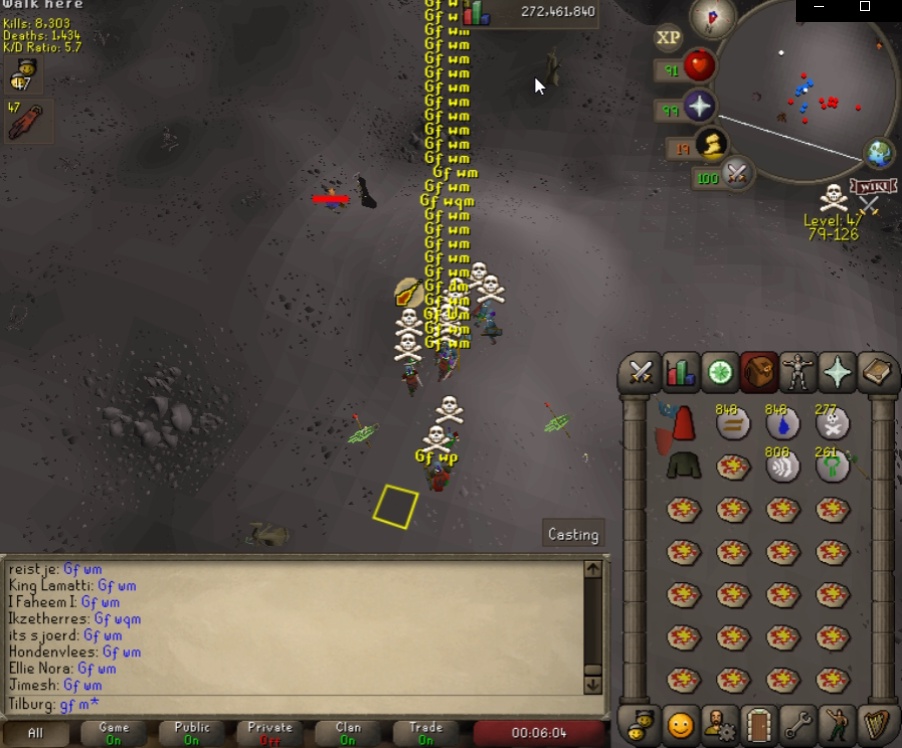 Vitality_RS's tweet photo. Thanks for the clean as hell F2p fight WM! We peaked at 52 on ts 😎 #Vitality #1DutchClan https://t.co/4b3zWfeqBW