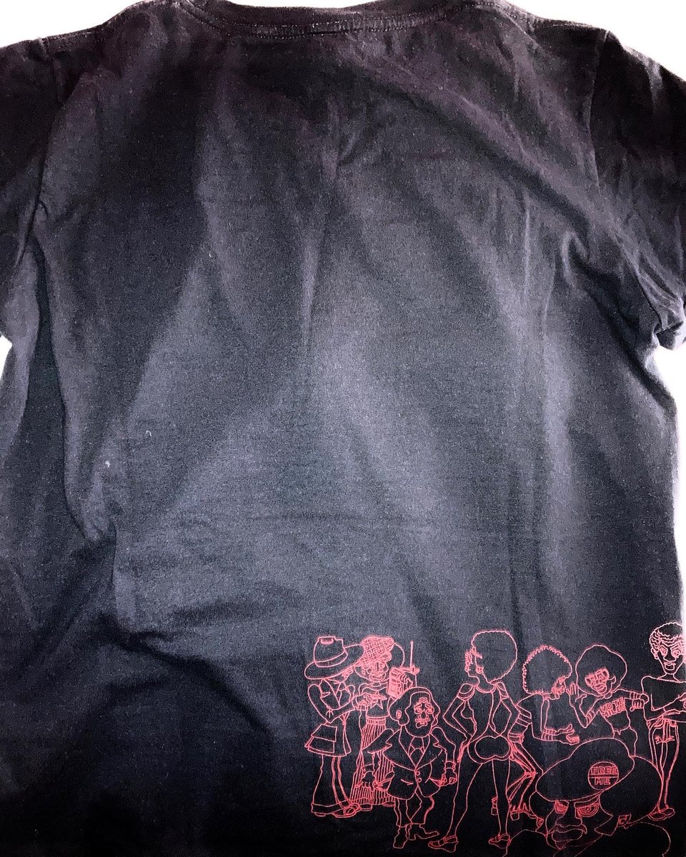 BossSounds's tweet photo. A promo tee from our Miles Davis ‘The Complete On The Corner Sessions’ box set back in 2007. Front ➡️ and Back. Miles once said, “ain’t nothing changed.” Let’s change it. Power the Vote. @SonyLegacyRecs x @BossSounds collab. #VoteMiles #FreeMe #onthecorner #ridewithus https://t.co/Z4a5uZUZVB
