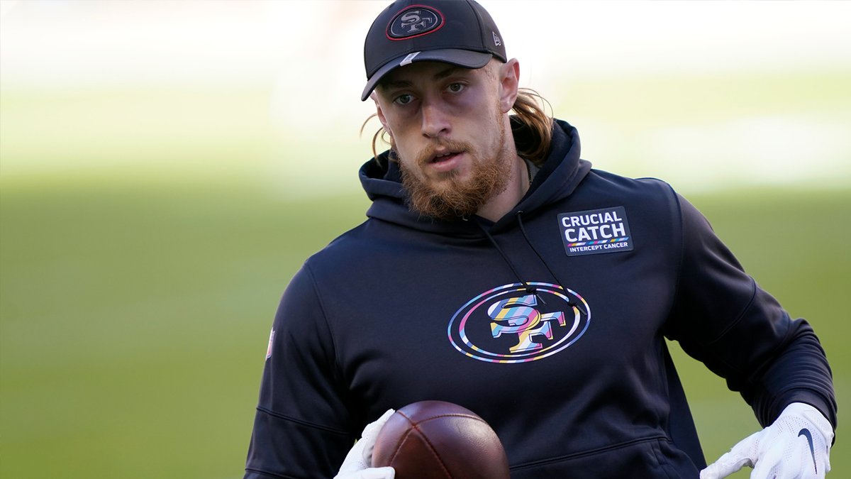 NBCS49ers's tweet photo. BREAKING: George Kittle reportedly is out eight weeks with a fractured foot

https://t.co/RykfylfJzC https://t.co/grvPyNc3lK