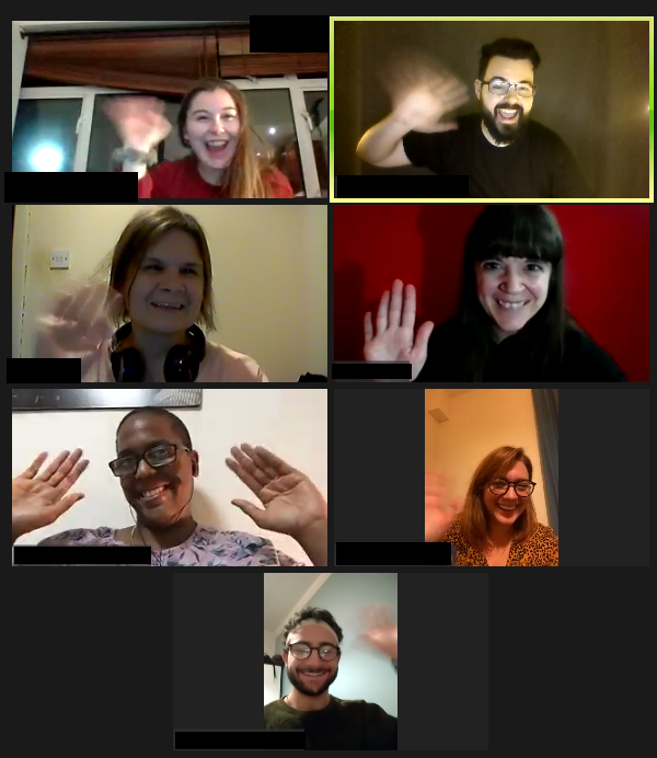 theGVPevent's tweet photo. What a lovely first meeting with creatives all over the world (South Africa, Los Angeles, Portugal, Switzerland, London and more!) ❤️

We've got another one tomorrow for all creatives out there. Register here for Zoom details: https://t.co/CjOwLUpfHs https://t.co/zE7qA7nLuE