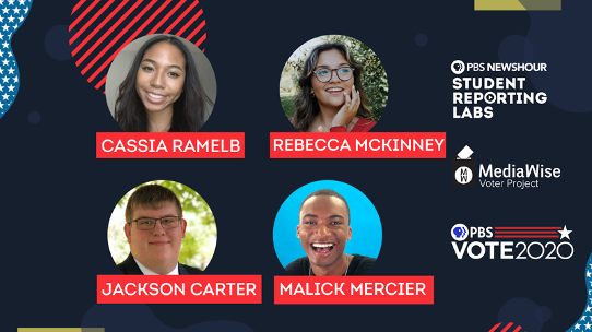GBH's tweet photo. Hear from teens and first-time voters, including our very own #InternetExpert host @ClassyMalick, about how they're preparing to vote!
Join us for today's #FacetheFacts: #Election2020 Youth Town Hall starting at 4:30pm ET live on @Twitch → https://t.co/JCcXFpe33c https://t.co/rU8VrNfDty