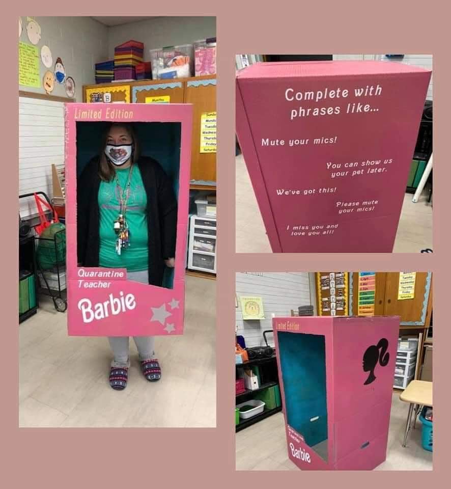 teachergoals's tweet photo. This teacher won Halloween! 🎃 https://t.co/2xvsqQLPxg