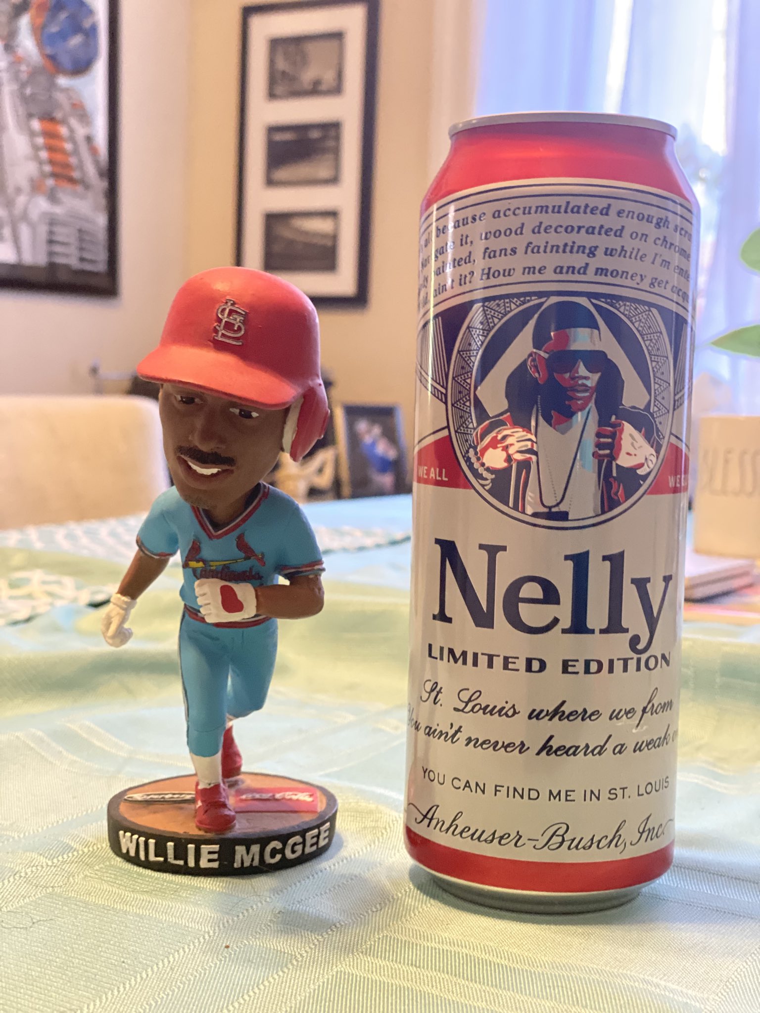 Besides March 14, today is the most St. Louis day there is - Happy birthday to both Willie and Nelly   