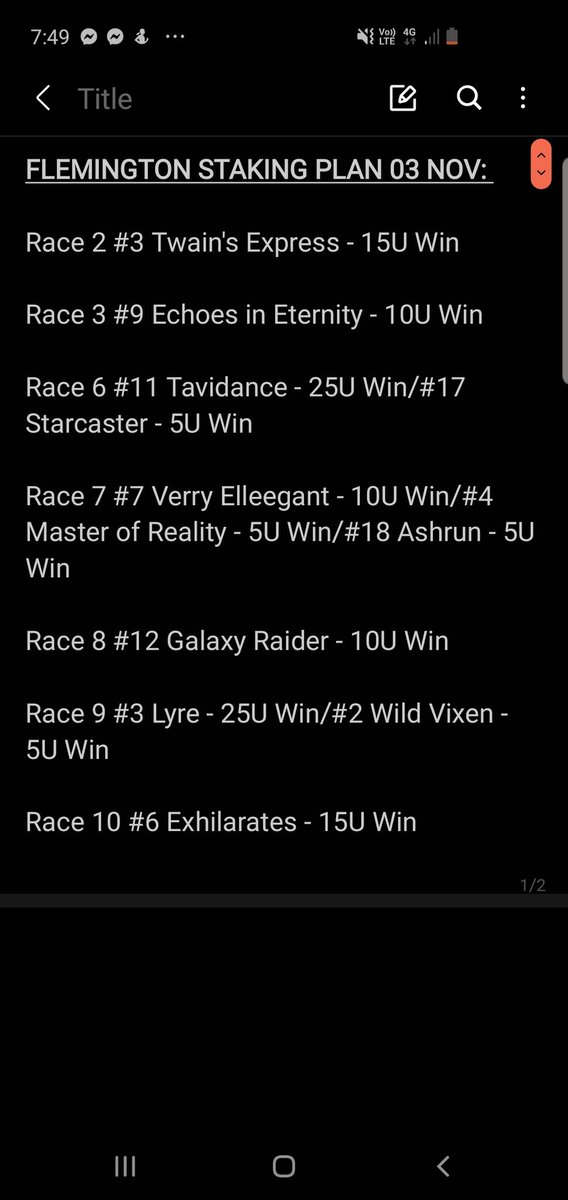1 2 4 6 Staking Plan 1 2 4 6 Staking Plan