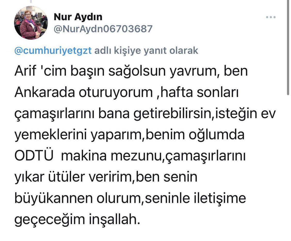 Bu ülkede o kadar güzel kalpli insanlar var ki...

#izmirdepreminde
