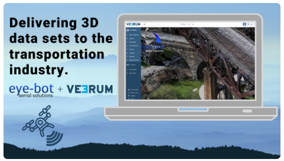 eyebot_uav's tweet photo. VEERUM and Eye-bot are providing next-gen digital tools. Verify your asset data, aggregate it into a cloud-hosted platform, make data-supported decisions, and optimize your project outcomes.
#3d #realitymodels 
https://t.co/iNfATh3CNl…/ https://t.co/VZB14Elcb3