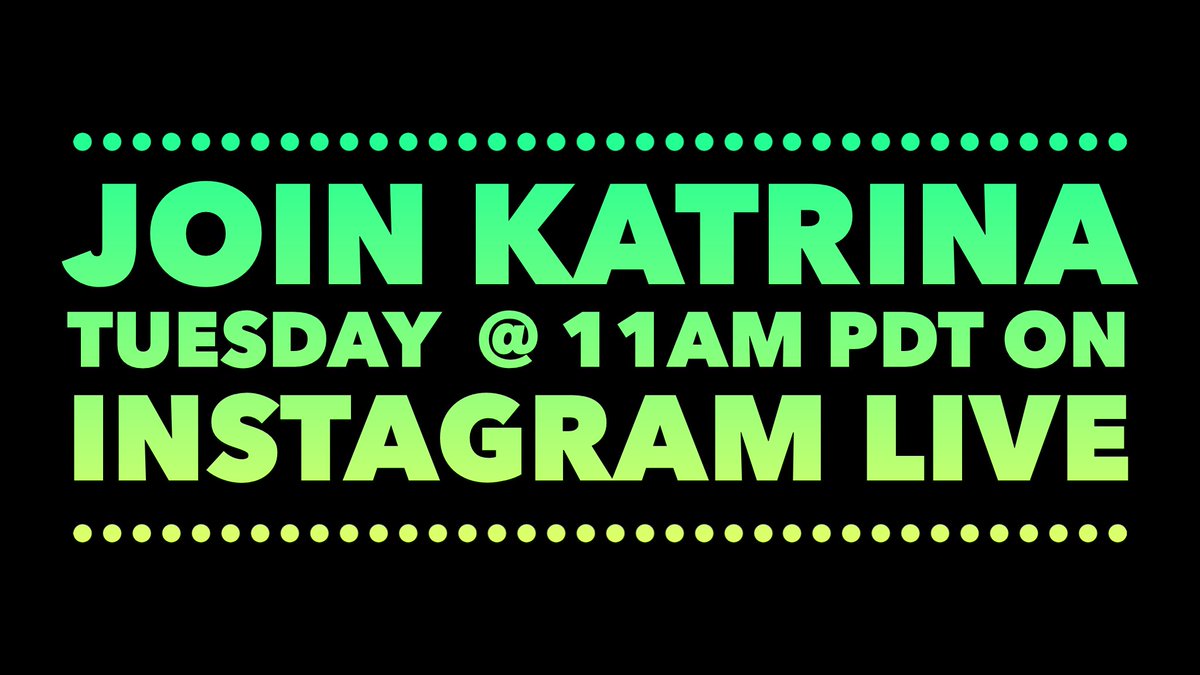 KatrinaMusic's tweet image. Join @Katrina &amp;amp; Vocal Coach @Val_Morehouse on @Instagram Live TUESDAY at 11:00am PDT.  [Watch] bit.ly/35eaVNK #Singer #VocalLesson #Instagram