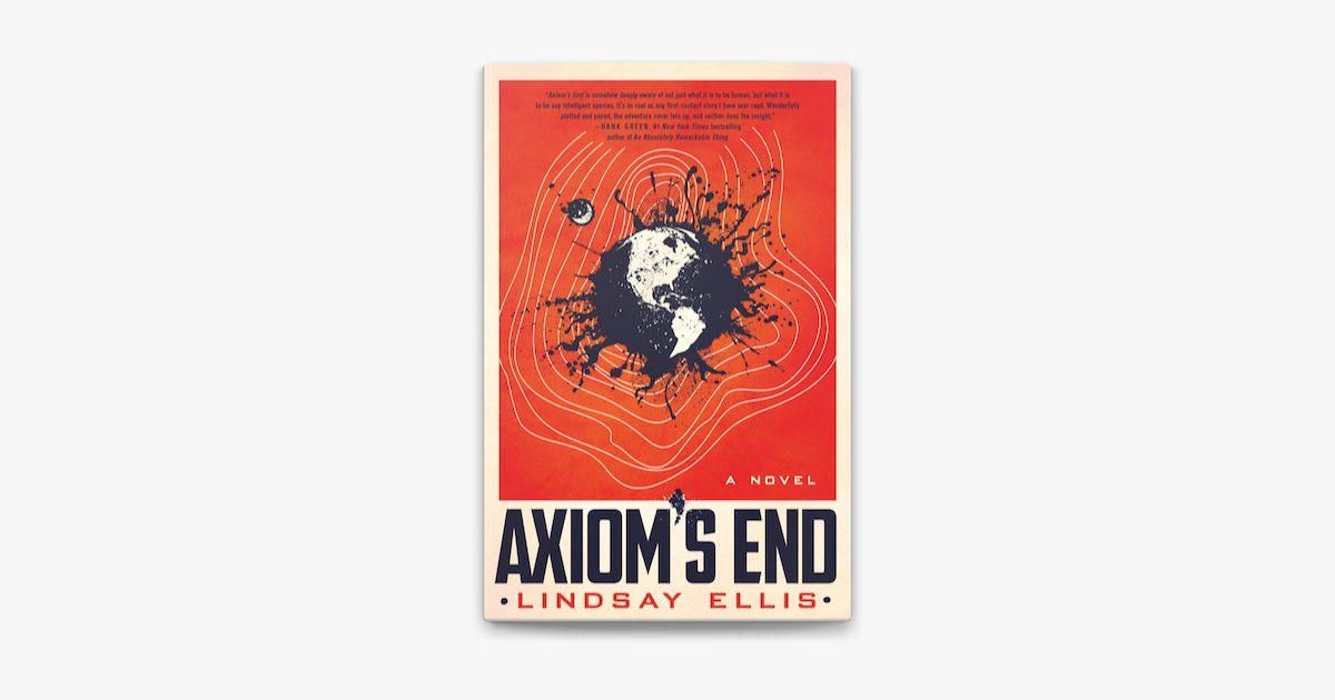 anitasarkeesian's tweet image. Axiom’s End by @thelindsayellis is absolutely sensational. I stayed up way too late and canceled meetings the next morning just to finish it because I could not put it down. Do yourself a favour and read it.