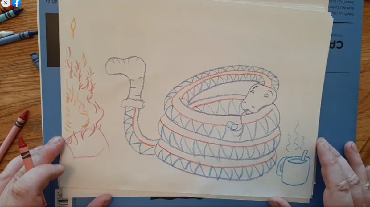 CoachArtOrg's tweet photo. New Facebook Live #DrawingTutorial for kids is available! Kids can draw and color 4 different types of pets with CoachArt. 🐶🦜🐍🐢 Grab your favorite color crayons and some blank paper. Full Lesson: https://t.co/OTNkWskSjW #Coloring #ArtforKids https://t.co/7hLOf4FuwN