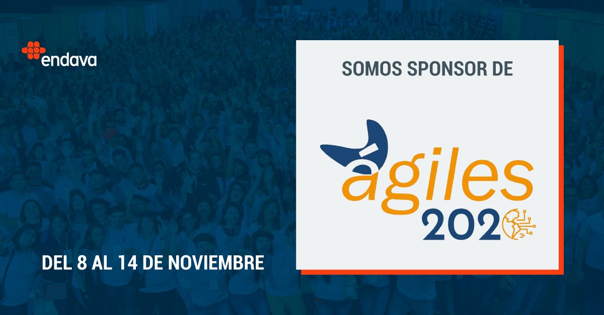 endavalatam's tweet photo. Ya llega #AgilesLatam y estamos contentos de poder apoyar su realización 🙆
#Agile está en nuestro adn, no podíamos menos.
La agenda de temas está buenísima y ya abrió la inscripción 👉 https://t.co/NLr45JQna6
¿Se suman?
#Agiles2020 #AgilesLatam #AgilesConecta #ProudToSupport https://t.co/IEJ5n175B3