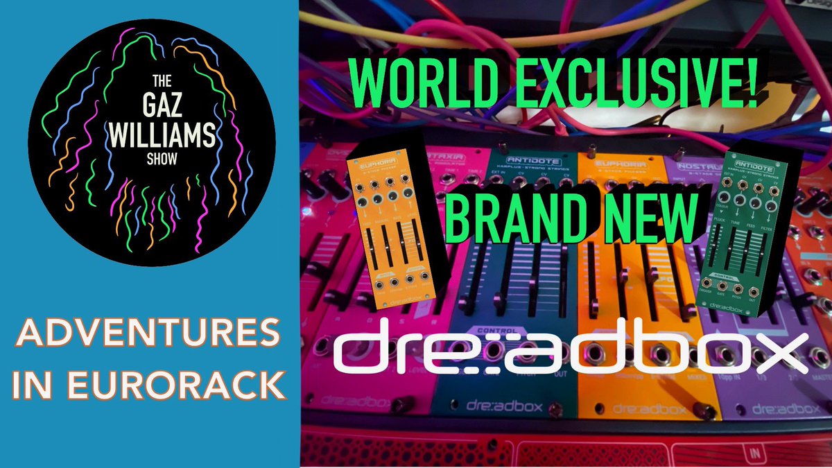 Woohoo! Exclusive first look at the two new additions to ⁦<a href="/DreadboxFx/">Dreadbox</a>⁩ affordable and excellent Chromatic range of Eurorack modules. #eurorack #modular