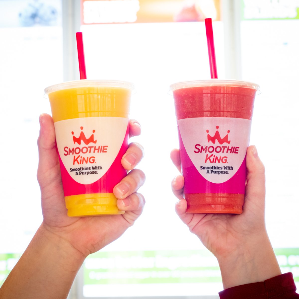 smoothiekingden's tweet photo. PSA: Friends don't let friends make smoothie runs alone! https://t.co/EhaukuwhQI