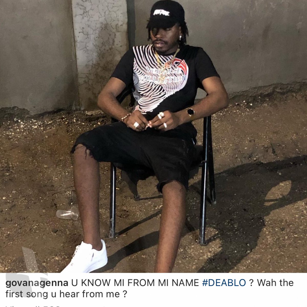 Tropixsofficial's tweet photo. Y’all knew #Govanna when he was running road as #Deablo? 🤔 https://t.co/VF47CRfFol