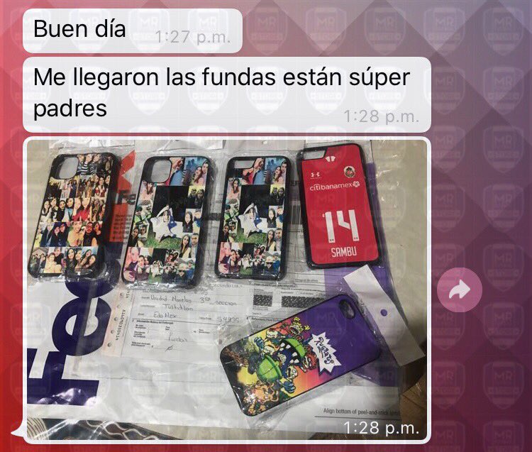 MRFDeportes's tweet photo. 🤩 ¡Tu como estos clientes puedes quedar igual de satisfecho al hacer tu pedido de fundas con nosotros! 

📱 Hacemos envíos a todo Mexico y Estados Unidos. Tenemos promoción: $149 todas las fundas hasta el 6 de noviembre, aplica TPU máxima protección. https://t.co/igc2eQWGbs