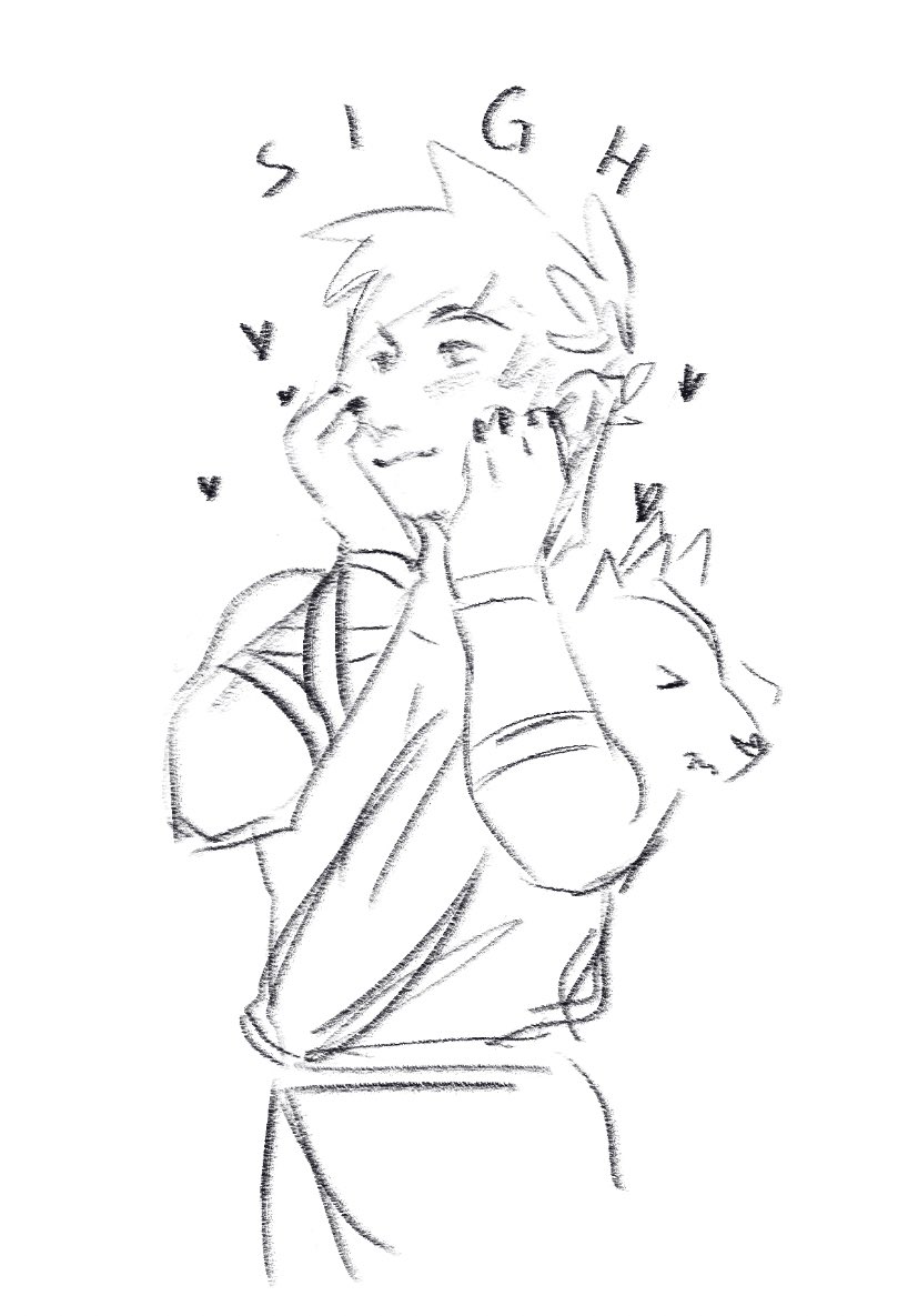 Young tsundere reaper and uhhh his admirer #HadesGame #thanzag