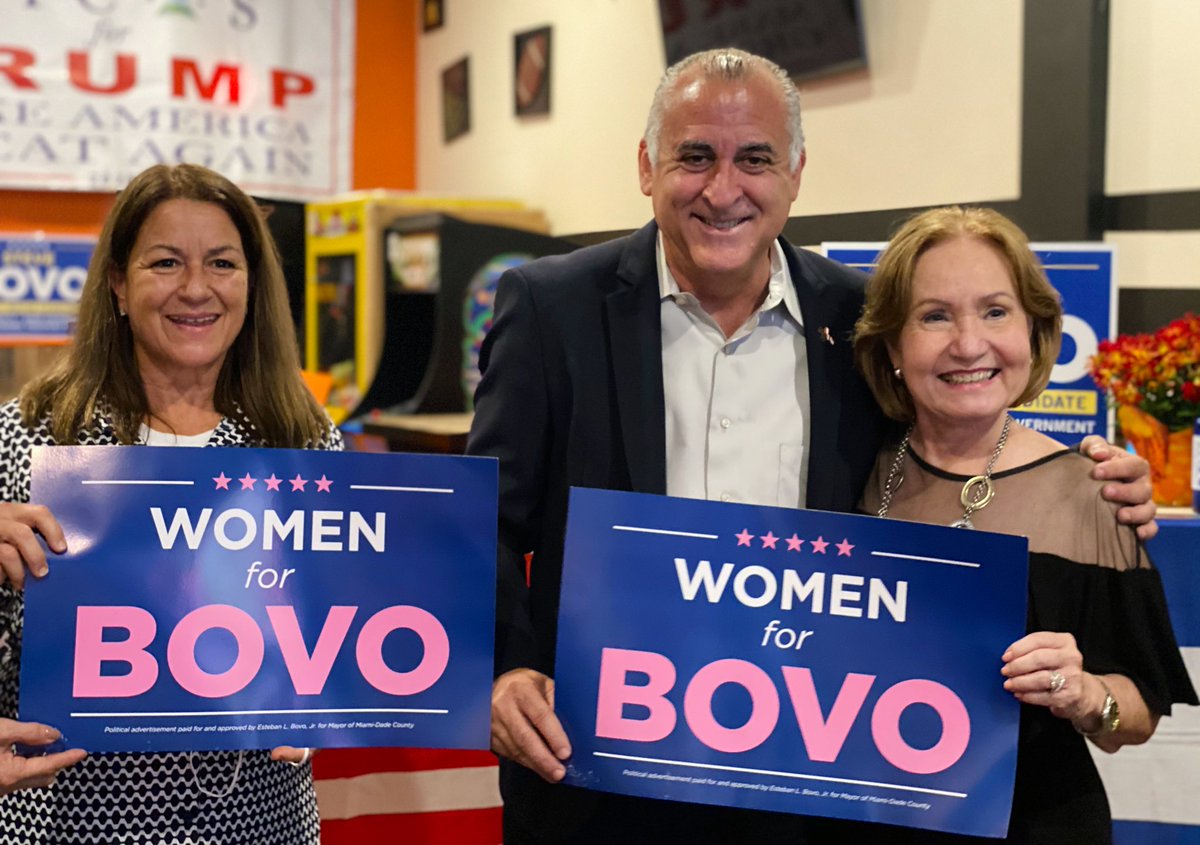 SteveBovo's tweet photo. The Nicaraguan American community has greatly contributed to the cultural identity of Miami-Dade. I'm proud of their support throughout this campaign! I'm committed to their cause for freedom and self-determination for the people of #Nicaragua. 🇺🇸🇳🇮 https://t.co/oI9fT6JcEe
