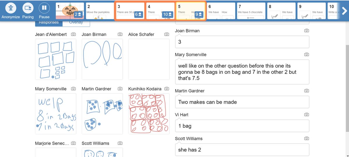 parkermathed's tweet photo. My friends at @FMS_BCPS are crushing it right now. 6th grade combining virtual classes to increase student dialogue and ideas. SO MANY MODELS!
Then at a faculty meeting, hearing how @geogebra and @desmos are helping strengthen math literacy.
Truly #bcpsmathmagic @SchifferB https://t.co/lYMLZSQ3I8