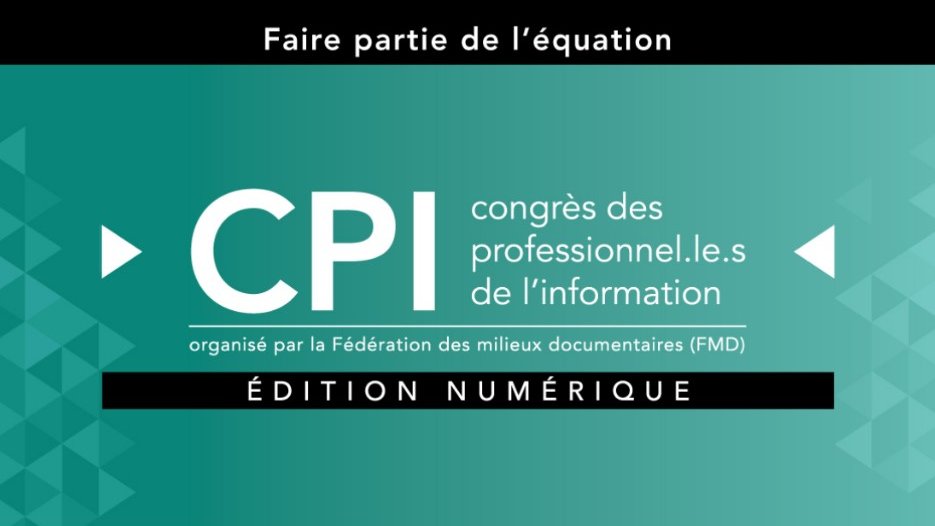CongresCPI's tweet photo. Jour 2 du #CongresCPI: #Colloque des Bibliothèques de l'enseignement supérieur!✨

Au programme ce jour :
- 12 conférences
- dont 4 conférences éclairs
- 7 ateliers proposés par nos exposants
- l'assemblée générale annuelle de la @FMDocs

👉 https://t.co/VMV1580VD4

#ColloqueBES https://t.co/JEQ294HrGE