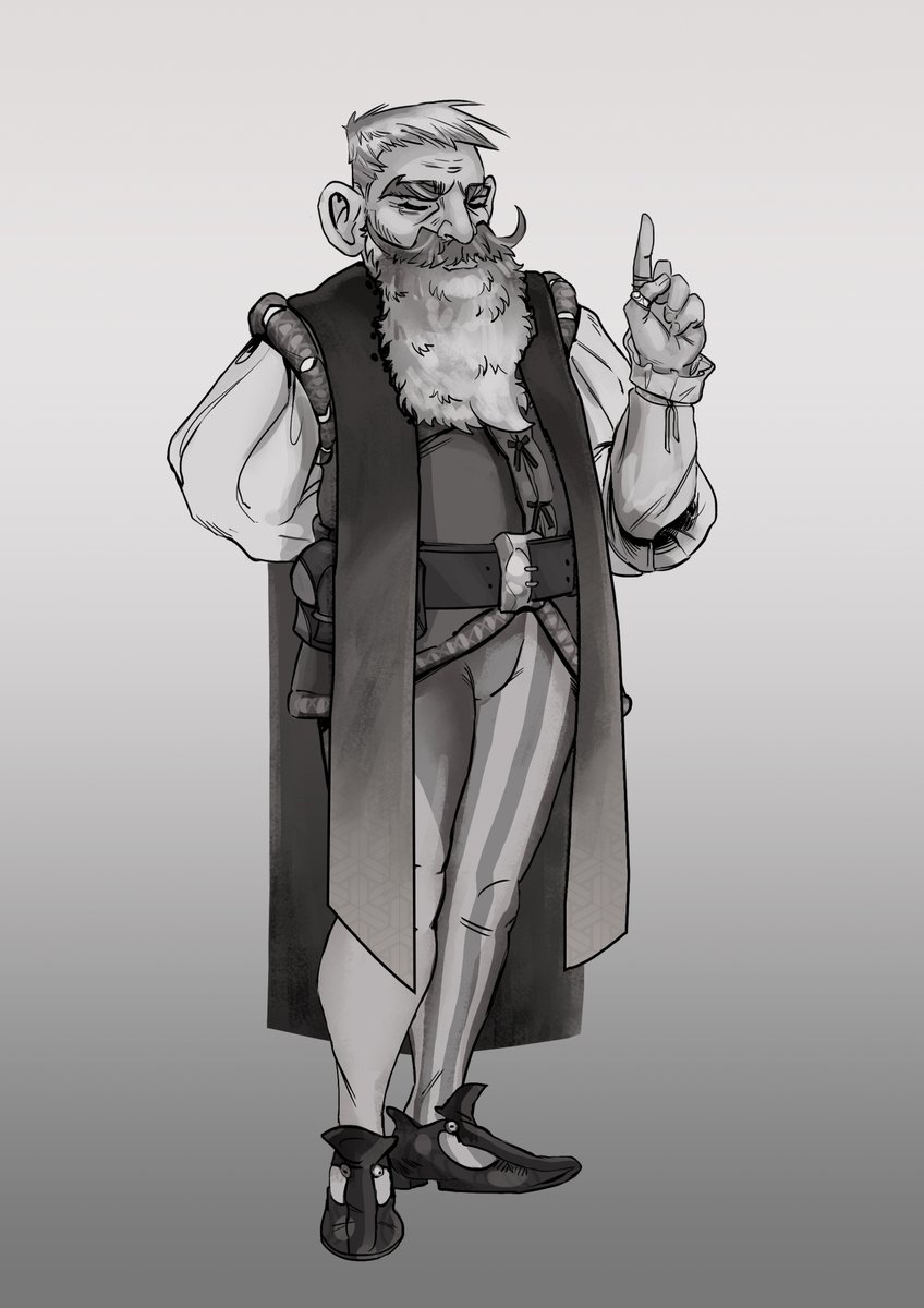EwaSkuza's tweet photo. #dwarf #FlowerRealm Normal  Nobleman(?) from my story. https://t.co/ZUaumseXrn