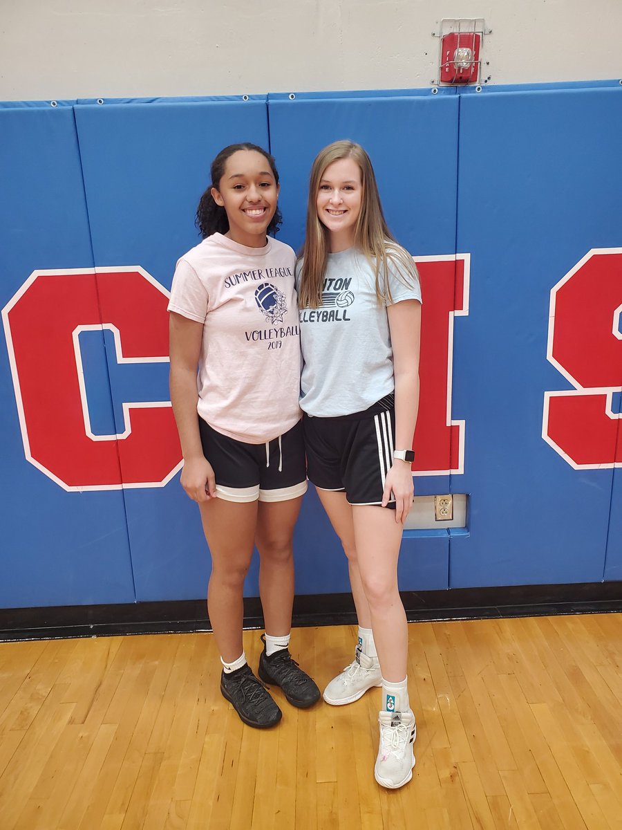 Congrats to Mercedez and Maddy for making class 3 District 13 all-district 2nd team