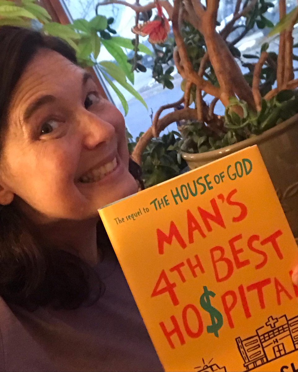 Join in for the #HalftimeChallenge &amp; you too could win! Super excited to have been the first to correctly answer/win Dr. <a href="/SamShem2/">Sam Shem</a>’s  newest book “Man’s 4th Best Hospital”! 
Join in, participate, learn, connect, &amp; have FUN! #SoMeDocs #HalftimeChallenge #EvenDoctorsNeedLifeLessons