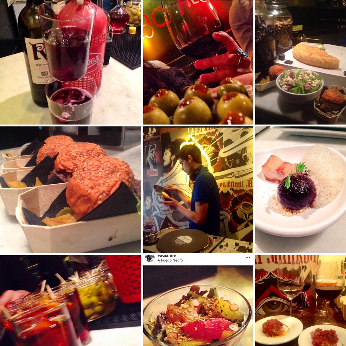 vadianne's tweet photo. Vaya pena!! Qué triste!! Agur al @AFuegoNegro_  #Donostia Cuantos momentos maravillosos he pasado en ese local. Ricos y geniales pintxos, vinos muy especiales, como el R. y un ambiente local &amp; cosmopolita con musicon. De verdad que lo voy a echar de menos.❤️ #Donostialifestyle https://t.co/QGBqLl4b5l