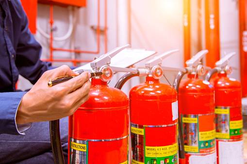 Brian_J_OConnor's tweet photo. Ever wonder how fire extinguishers stay in tip-top shape, ready for when they are needed most? Check out my blog on extinguisher inspection, testing and maintenance!

https://t.co/UqAWSkTBqb https://t.co/Xf8gow9lqj