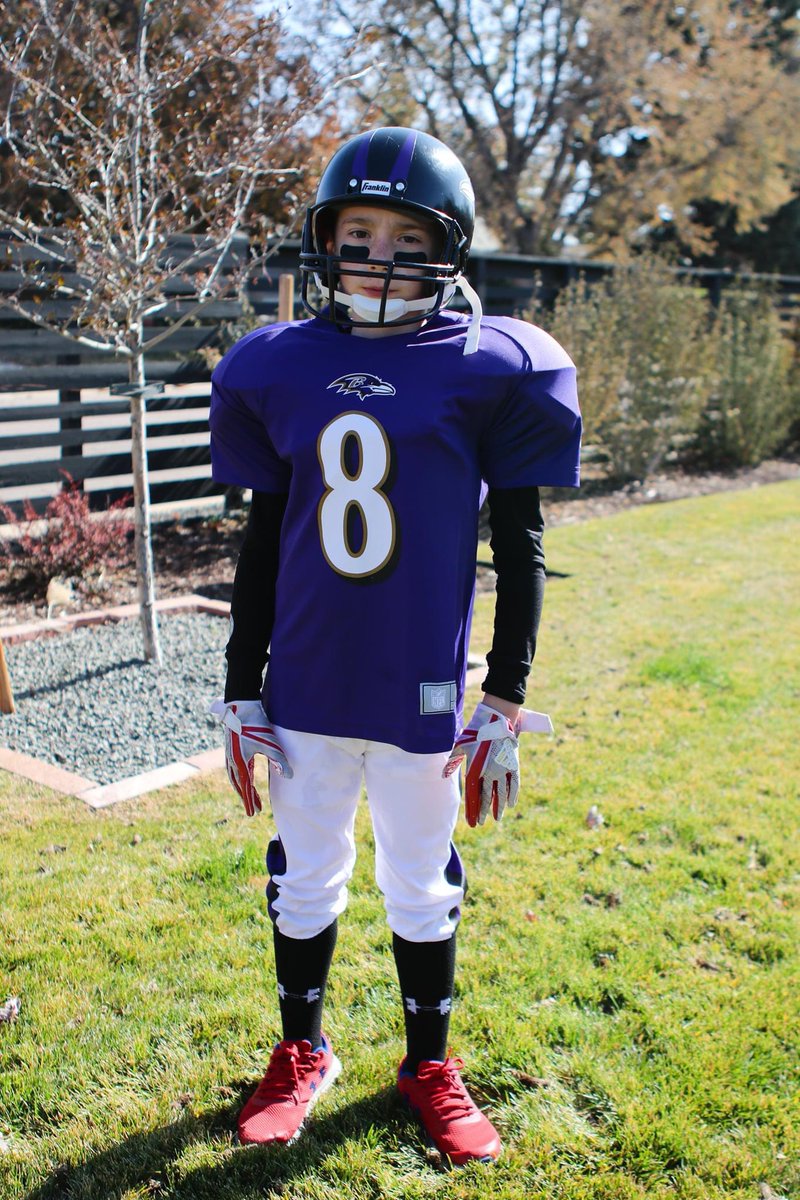 96Buff's tweet image. Hey @Lj_era8 How did he do for Halloween? From Denver, surrounded by a family of lifelong Broncos fans, he only wanted to be one player!