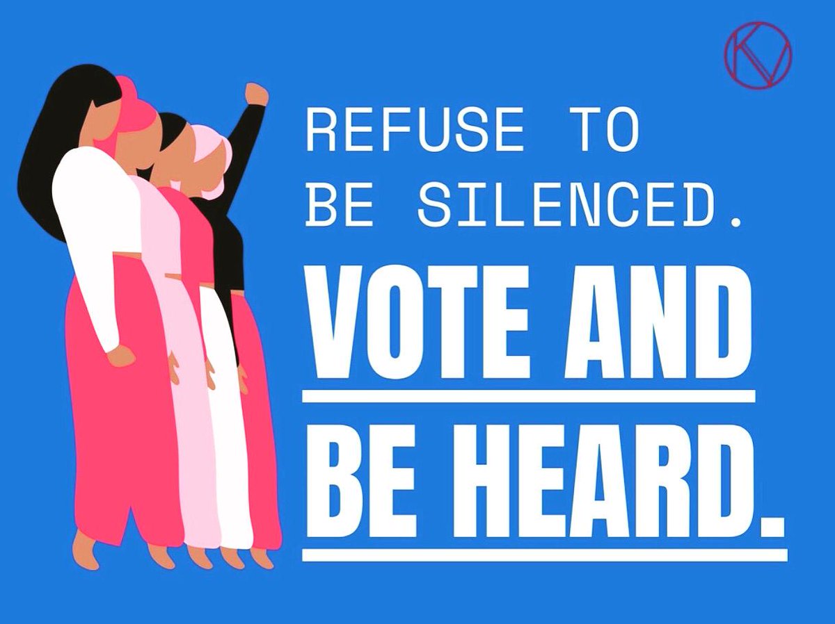 kolektifv's tweet photo. Your vote matters. Your voice matters. Make sure to get out the vote like your life depends on it. #vote https://t.co/t8V041yKTb