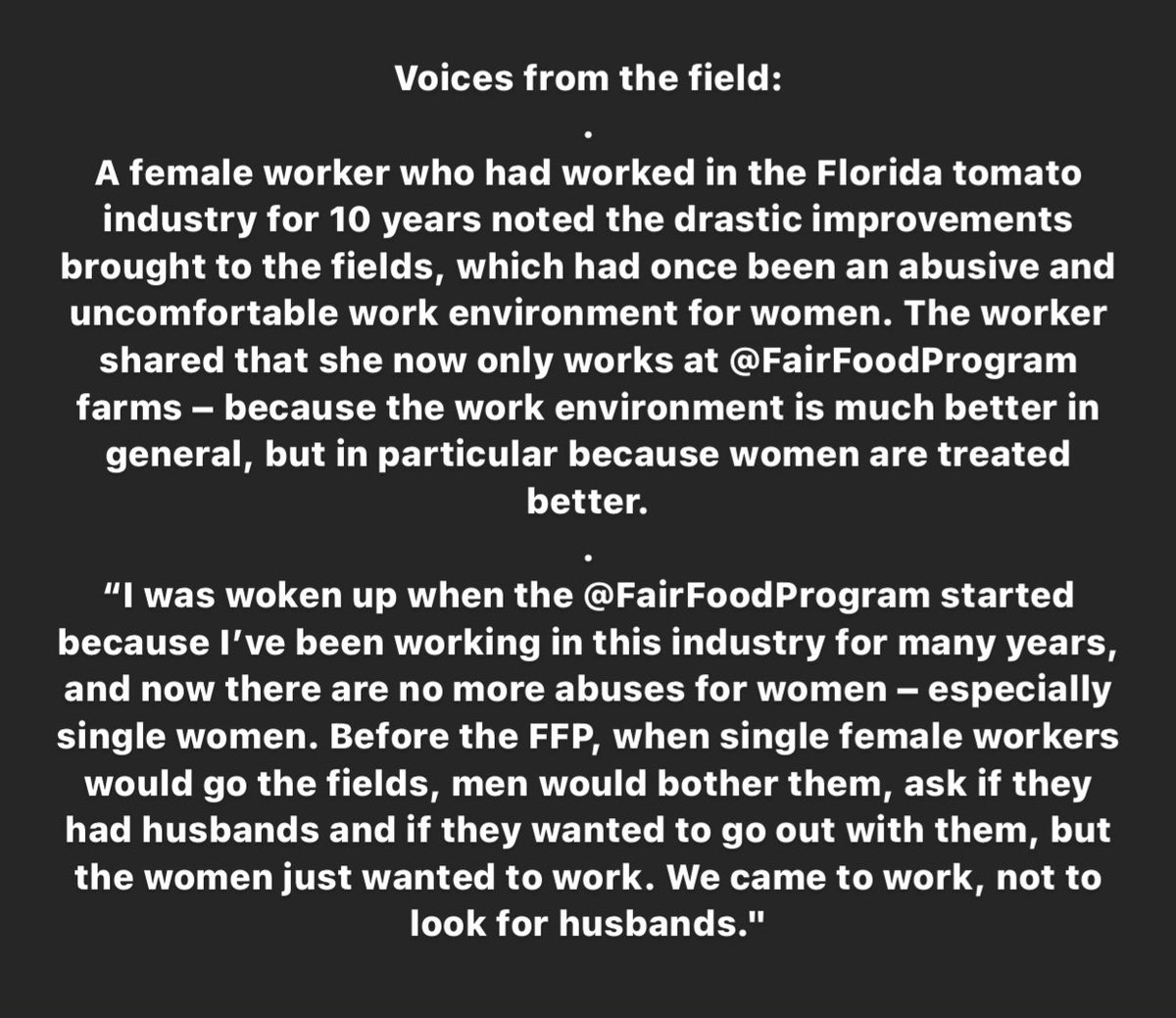 Fair Food Standards Council tweet media