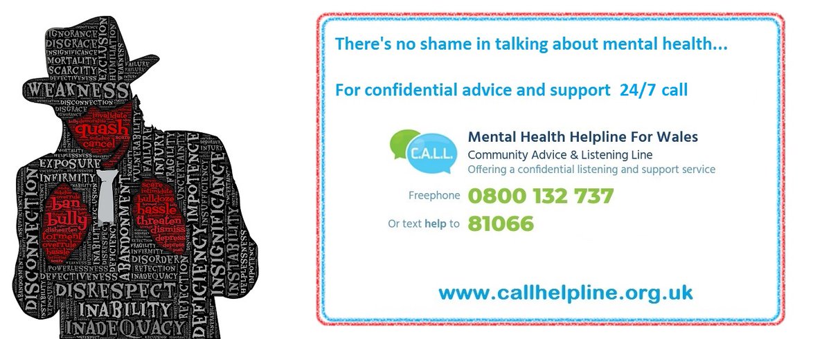 November is #menshealthmonth - We're here to talk to people across Wales about mental health. (cc)