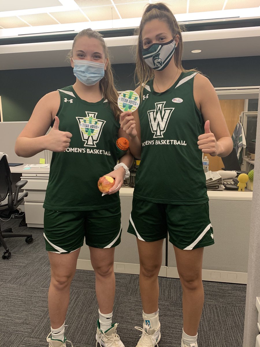 IWUWomensBball's tweet photo. Get out and vote! #TitanVotes ๐ณ๐ @iwusports https://t.co/dlMGZCD3k8