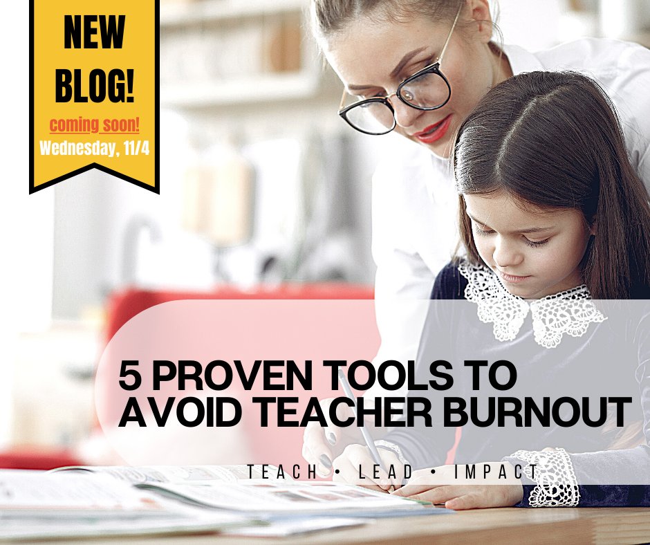 YESEEPTX's tweet photo. NEW BLOG POST COMING SOON: Wednesday, November 4th!
Check out our new blog post! "5 Proven Tools to Avoid Teacher Burnout"!
#YESINC
Like! Share! check out our recent weekly blogs! https://t.co/Bx92trubBb https://t.co/xFEnQucgUS