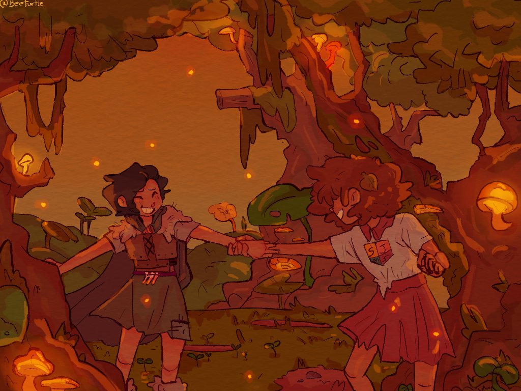 "So it can be us
It can be us
And only us
And what came before won't count anymore or matter
We can try that?" 

#Amphibia #AnneBoonchuy #MarcyWu