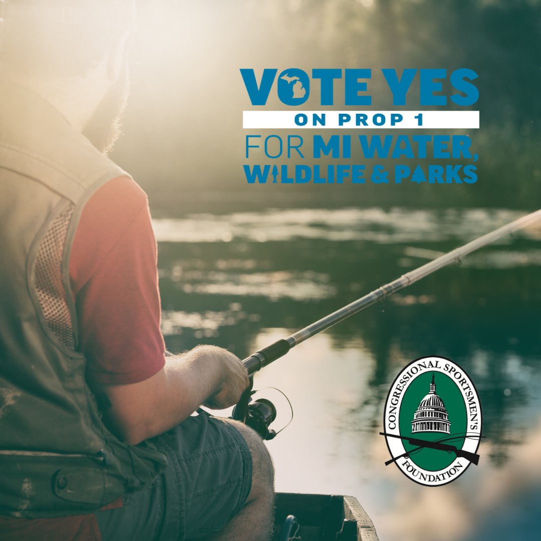 The #Michigan Natural Resources Trust Fund has been protecting water, wildlife &amp; parks for decades. Check out <a href="/VoteYESMI/">Vote YES on MI Prop 1</a>, and vote "YES" on Proposal 1 to continue protecting MI’s wildlife and public lands.

#Conservation #IFishIHuntIVote