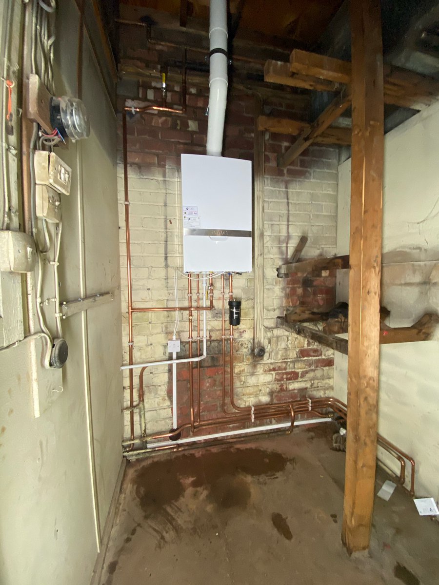 A_Class_P_And_E's tweet photo. Here’s a before and after of a boiler we have just replaced. This ones from Will he’s one of our apprentices. Well done Will 👌🏻👍🏼 .
@atagheating #Atag #BuiltToLast #BoilerExperts #HeatingEngineer #GasSafe #Atagselect
#GasSafe @ADEY_Pro https://t.co/ZrXMpapv7e
