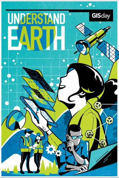 GIS4Teachers's tweet photo. @GISEd @esricanada @gisday 3/12 Promote #GIS #geography with one (or several!) poster for #GISday, (or everyday!) available to download for free! While you're there, take a look at the plethora of resources, activities and inspo!
Find it all at: https://t.co/UfkyTHopdt
#12waysofGISday #geographyawareness https://t.co/6BZyjOHNT5