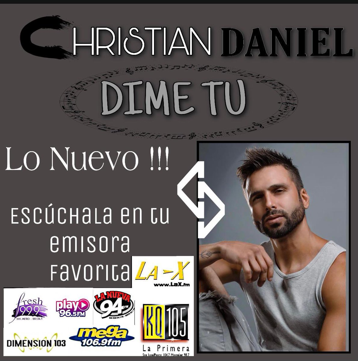 lo nuevo de <a href="/christiandmusic/">Christian Daniel</a> escúchala en tu emisora favorita #DimeTu