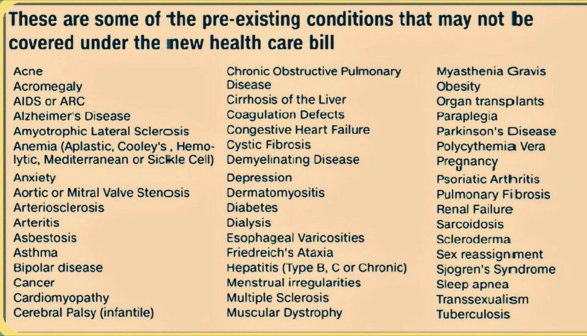 WILLDYE4U's tweet image. #HealthCare's
ON THE BALLOT!
#Trump &amp;amp; his #RepublicanMOB
are
COMIN' FOR US!
They've been AFTER US
for 10 YEARS!
#ACA
#HealthCare
#SocialSecurity👵👴
#Medicare
#Medicaid
Protections for
#PreExistingConditions
&amp;amp;
THEY HAVE NO PLAN!

Don't LISTEN
to what they SAY,
WATCH what they DO!