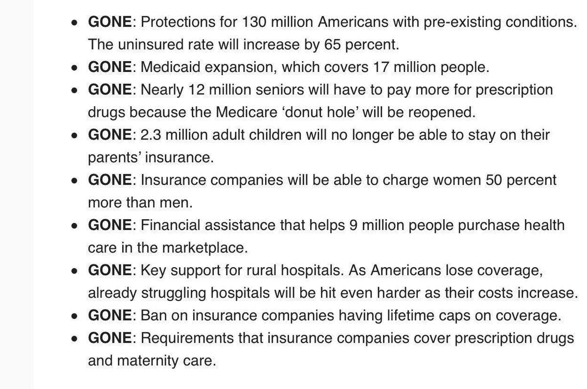 WILLDYE4U's tweet image. #HealthCare's
ON THE BALLOT!
#Trump &amp;amp; his #RepublicanMOB
are
COMIN' FOR US!
They've been AFTER US
for 10 YEARS!
#ACA
#HealthCare
#SocialSecurity👵👴
#Medicare
#Medicaid
Protections for
#PreExistingConditions
&amp;amp;
THEY HAVE NO PLAN!

Don't LISTEN
to what they SAY,
WATCH what they DO!