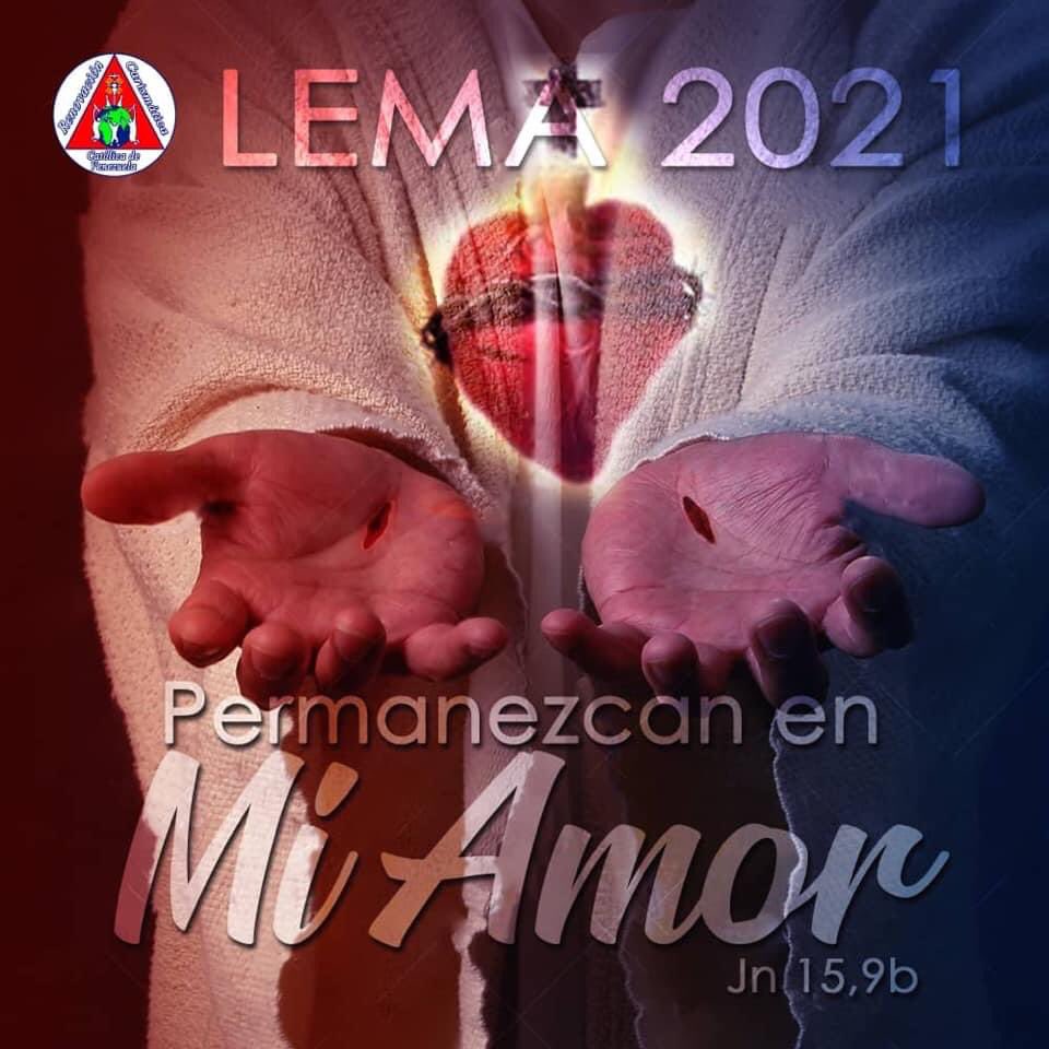 RCCCGUAYANA's tweet photo. Lema RCC Venezuela 2021 “Permanezcan en Mi Amor”, Jn 15, 9b #permanezcanenmiamorJn159b #rccenvenezuela #rcccguayana #diocesisdeciudadguayana https://t.co/yAOh3ntGF0